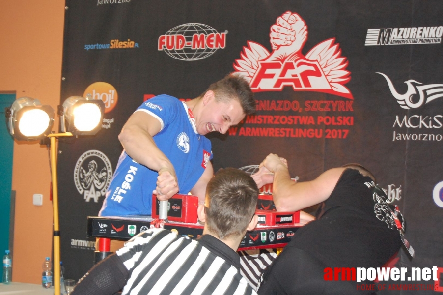 Lewa ręka - Mistrzostwa Polski 2017 Szczyrk # Siłowanie na ręce # Armwrestling # Armpower.net