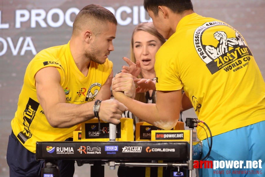 Zloty Tur 2017 - left hand finals # Armwrestling # Armpower.net