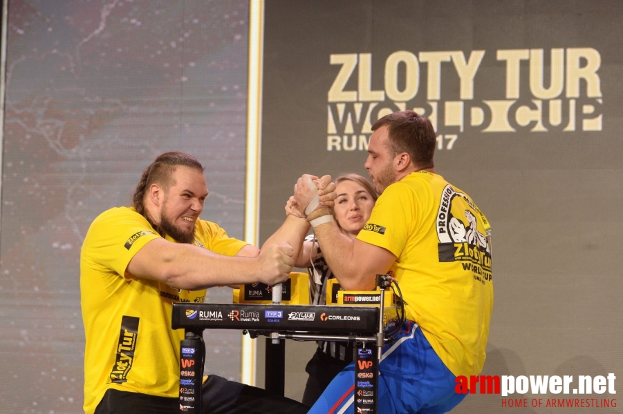 Zloty Tur 2017 - left hand finals # Armwrestling # Armpower.net