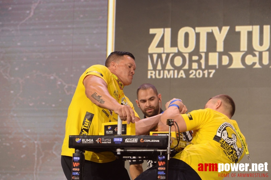 Zloty Tur 2017 - left hand finals # Armwrestling # Armpower.net