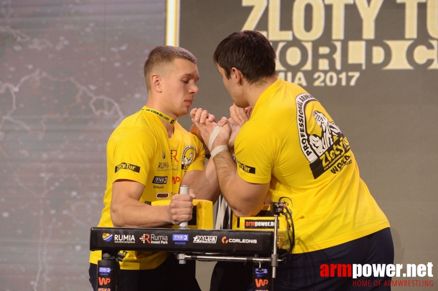 Zloty Tur 2017 - left hand finals # Armwrestling # Armpower.net