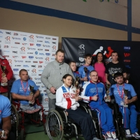 Anna Mazurenko with competitors - Disabled World Cup 2017 # Siłowanie na ręce # Armwrestling # Armpower.net