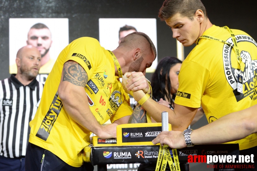 Zloty Tur 2017 - left hand eliminations # Armwrestling # Armpower.net