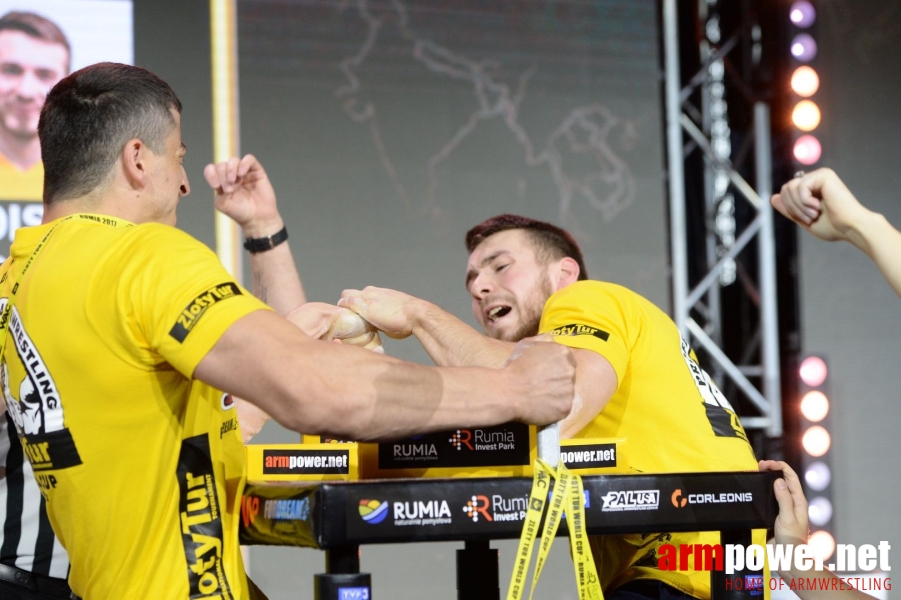 Zloty Tur 2017 - left hand eliminations # Armwrestling # Armpower.net