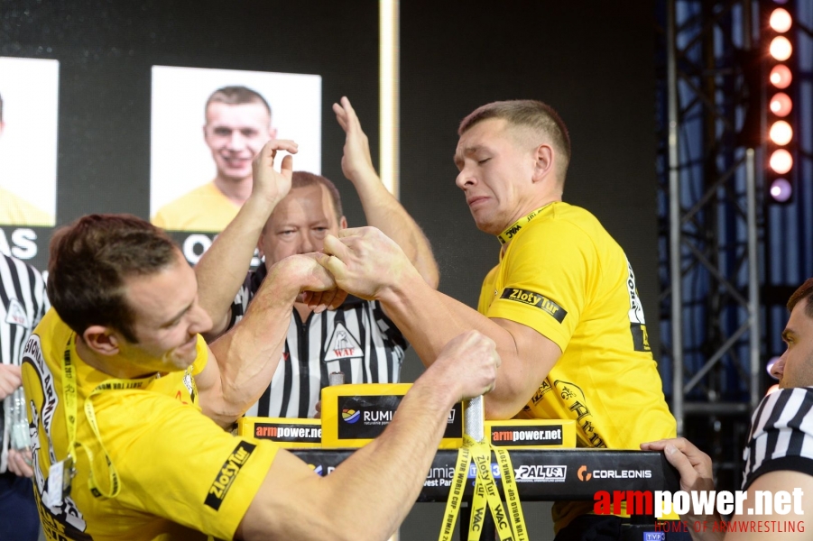 Zloty Tur 2017 - left hand eliminations # Armwrestling # Armpower.net