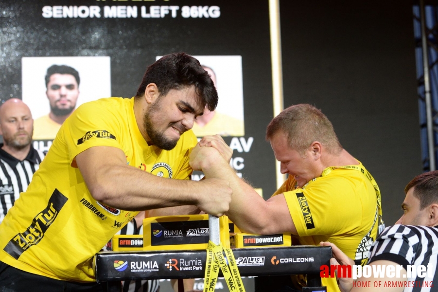 Zloty Tur 2017 - left hand eliminations # Armwrestling # Armpower.net