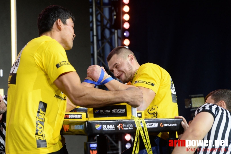 Zloty Tur 2017 - left hand eliminations # Siłowanie na ręce # Armwrestling # Armpower.net