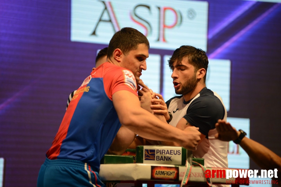 EuroArm2018 - day1 - juniors left hand # Siłowanie na ręce # Armwrestling # Armpower.net