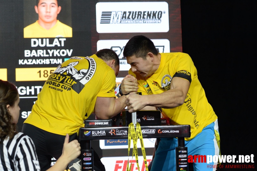 Zloty Tur 2018 - eliminations right hand # Armwrestling # Armpower.net