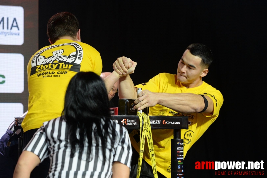 Zloty Tur 2018 - eliminations right hand # Siłowanie na ręce # Armwrestling # Armpower.net