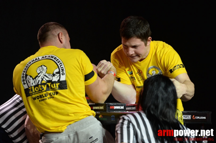 Zloty Tur 2018 - eliminations right hand # Armwrestling # Armpower.net