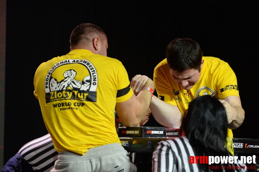 Zloty Tur 2018 - eliminations right hand # Siłowanie na ręce # Armwrestling # Armpower.net