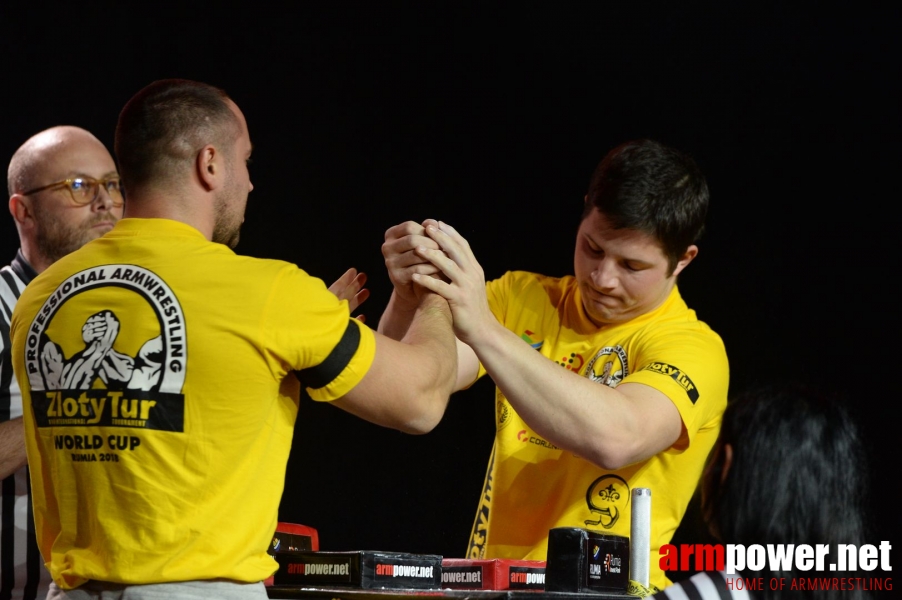 Zloty Tur 2018 - eliminations right hand # Siłowanie na ręce # Armwrestling # Armpower.net