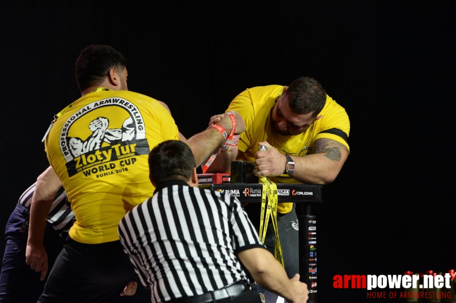 Zloty Tur 2018 - eliminations right hand # Armwrestling # Armpower.net