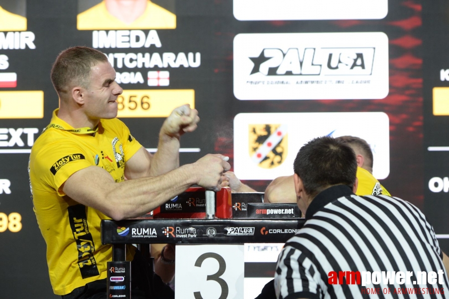 Zloty Tur 2018 - eliminations left hand # Siłowanie na ręce # Armwrestling # Armpower.net