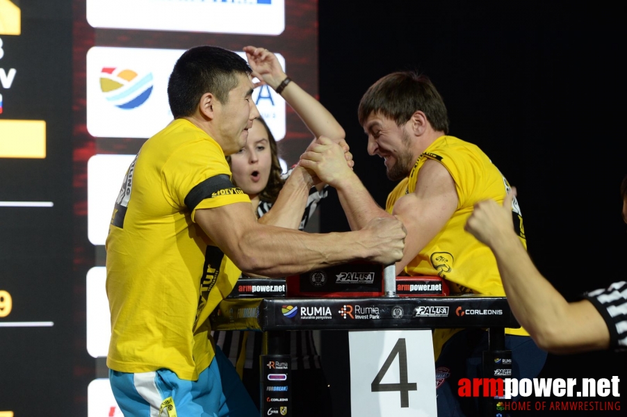 Zloty Tur 2018 - eliminations left hand # Armwrestling # Armpower.net