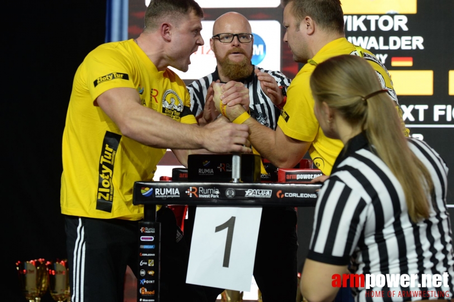 Zloty Tur 2018 - eliminations left hand # Armwrestling # Armpower.net