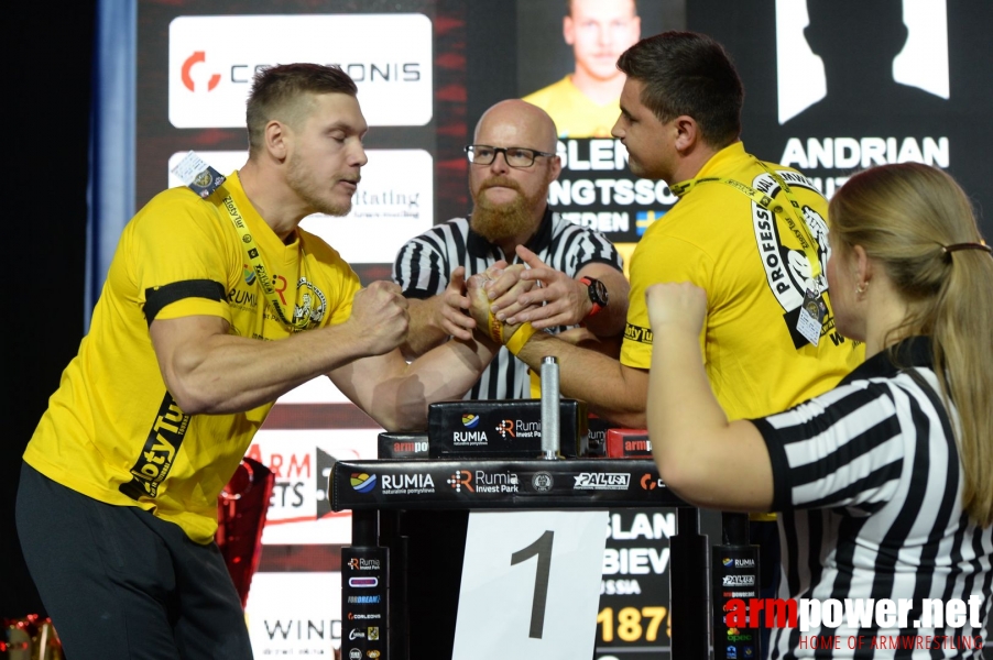 Zloty Tur 2018 - eliminations left hand # Siłowanie na ręce # Armwrestling # Armpower.net