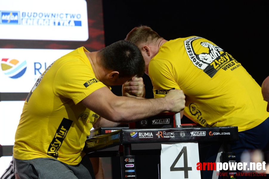 Zloty Tur 2018 - eliminations left hand # Armwrestling # Armpower.net