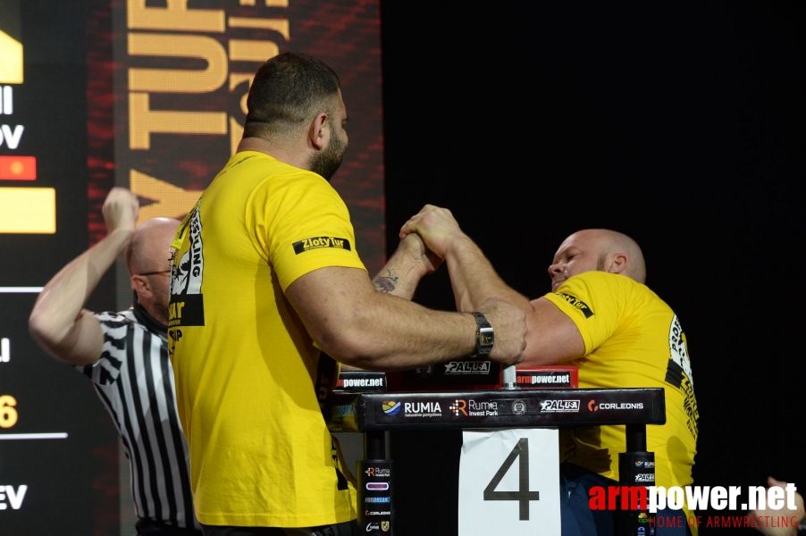 Zloty Tur 2018 - eliminations left hand # Armwrestling # Armpower.net