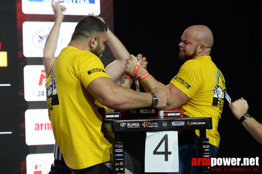 Zloty Tur 2018 - eliminations left hand # Armwrestling # Armpower.net