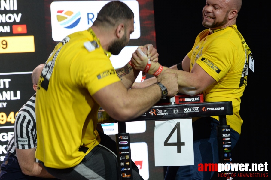 Zloty Tur 2018 - eliminations left hand # Armwrestling # Armpower.net