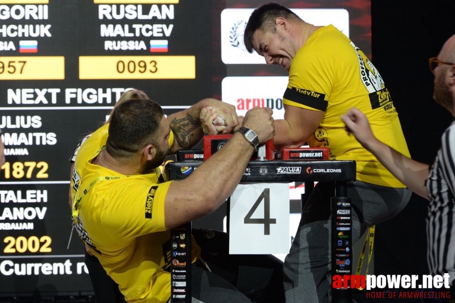 Zloty Tur 2018 - eliminations left hand # Siłowanie na ręce # Armwrestling # Armpower.net