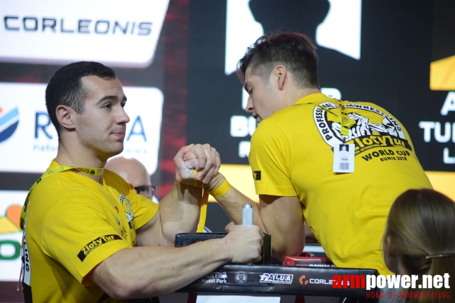 Zloty Tur 2018 - eliminations left hand # Siłowanie na ręce # Armwrestling # Armpower.net