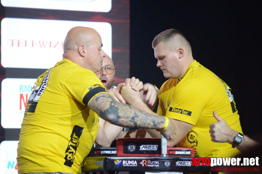 Zloty Tur 2018 - eliminations left hand # Armwrestling # Armpower.net