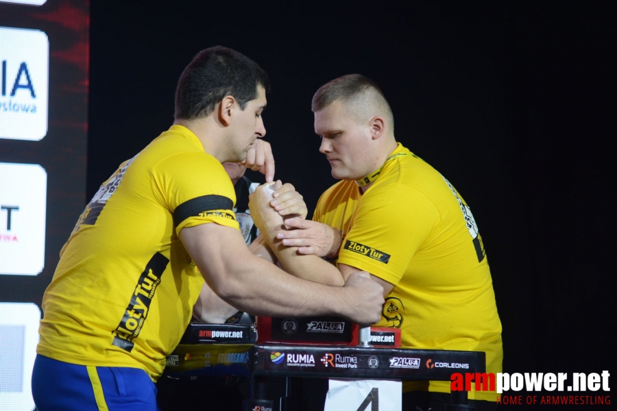 Zloty Tur 2018 - eliminations left hand # Armwrestling # Armpower.net