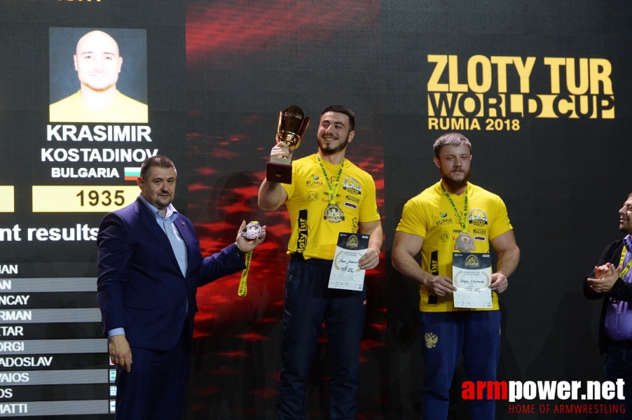 Zloty Tur 2018 - eliminations left hand # Siłowanie na ręce # Armwrestling # Armpower.net