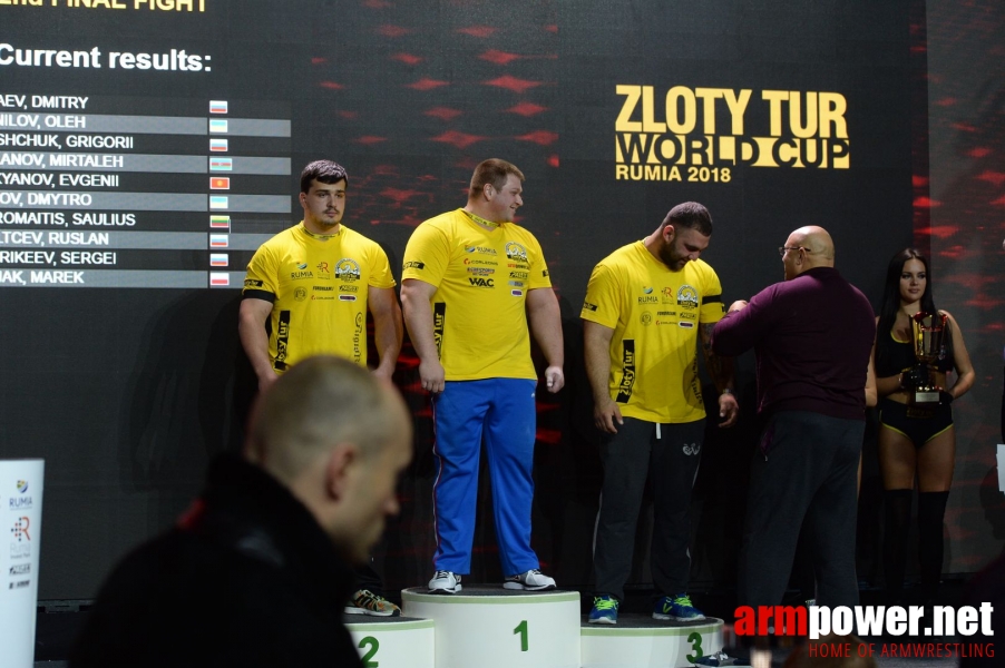 Zloty Tur 2018 - eliminations left hand # Armwrestling # Armpower.net