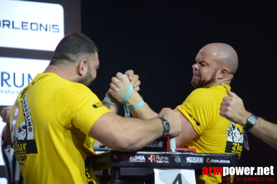 Zloty Tur 2018 - eliminations left hand # Armwrestling # Armpower.net