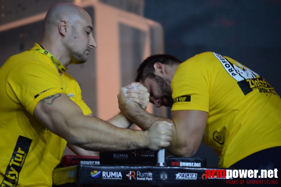 Zloty Tur 2018 - eliminations left hand # Siłowanie na ręce # Armwrestling # Armpower.net