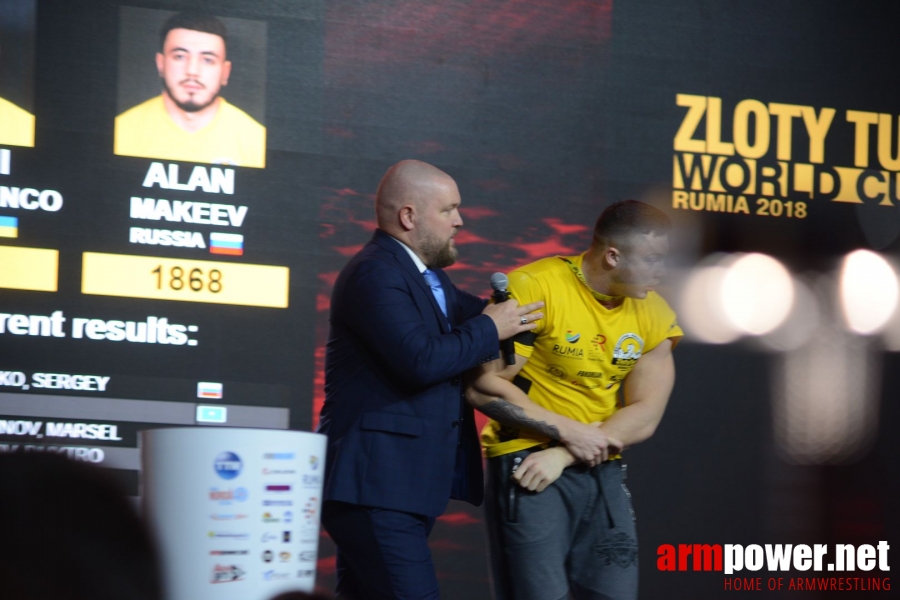 Zloty Tur 2018 - eliminations left hand # Armwrestling # Armpower.net