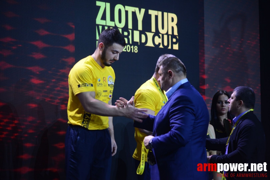 Zloty Tur 2018 - eliminations left hand # Armwrestling # Armpower.net