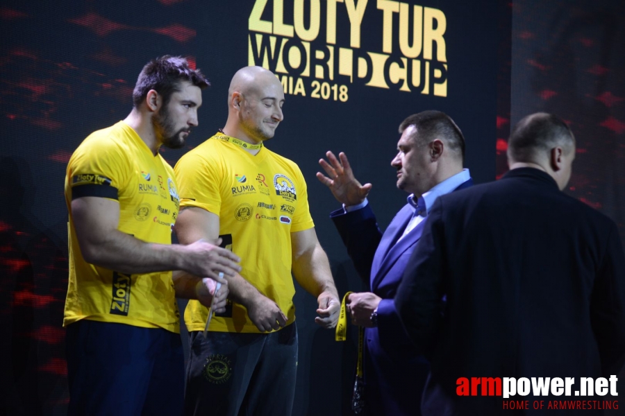 Zloty Tur 2018 - eliminations left hand # Siłowanie na ręce # Armwrestling # Armpower.net