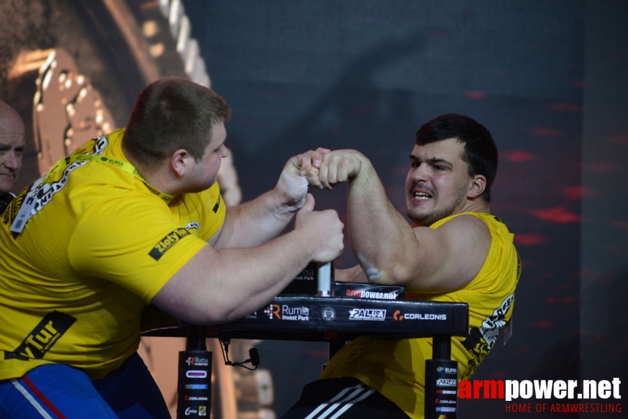 Zloty Tur 2018 - eliminations left hand # Siłowanie na ręce # Armwrestling # Armpower.net