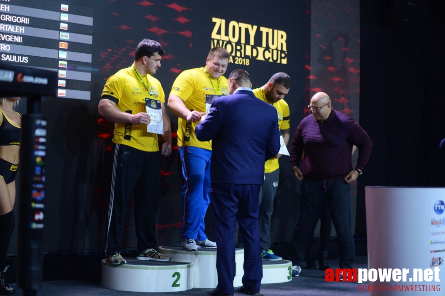 Zloty Tur 2018 - eliminations left hand # Siłowanie na ręce # Armwrestling # Armpower.net