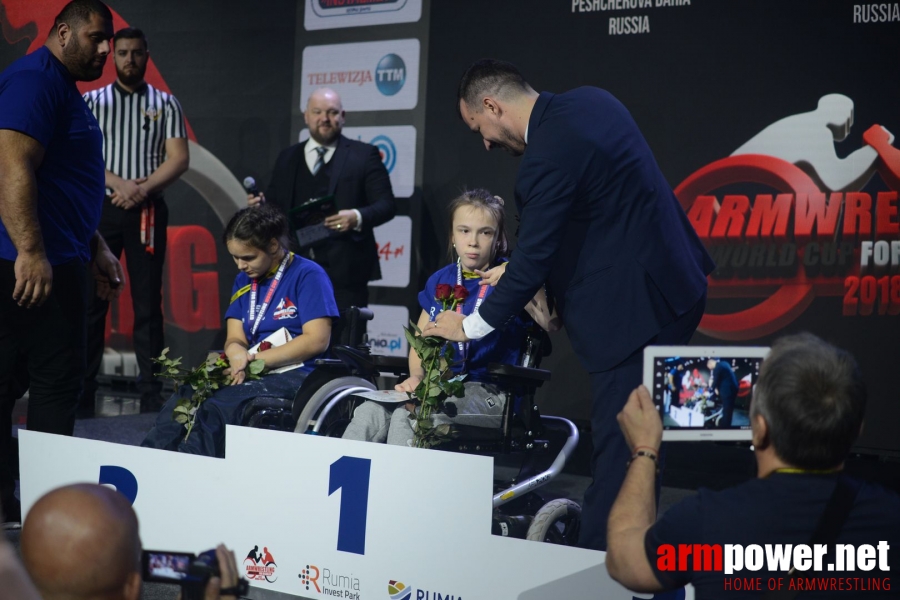 Disabled World Cup 2018 - day1 # Armwrestling # Armpower.net