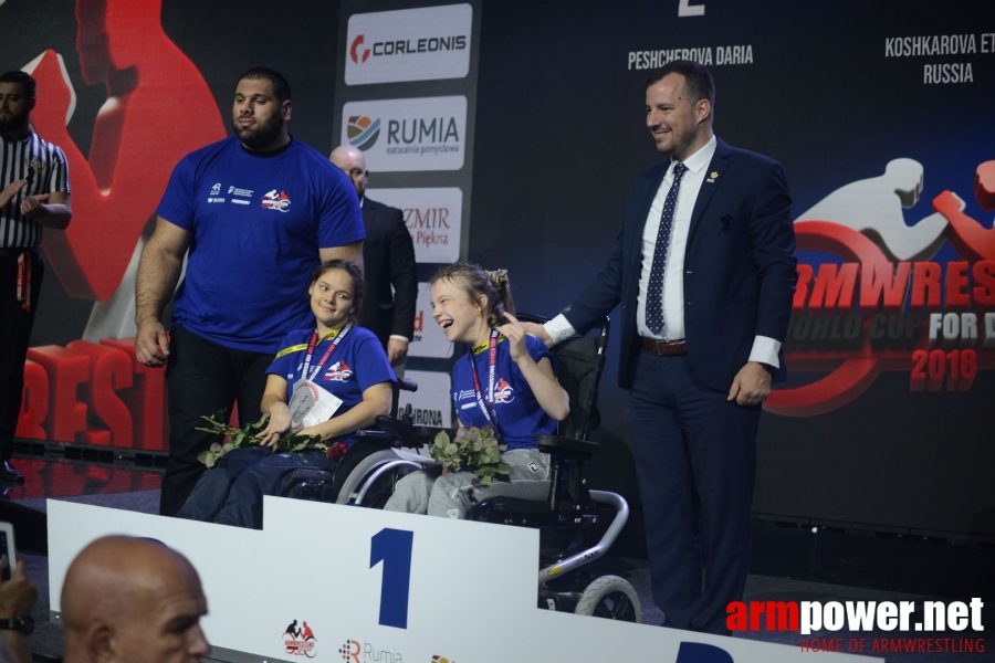 Disabled World Cup 2018 - day1 # Armwrestling # Armpower.net