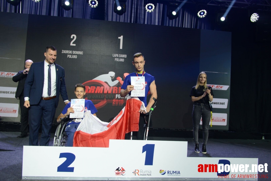 Disabled World Cup 2018 - day1 # Siłowanie na ręce # Armwrestling # Armpower.net