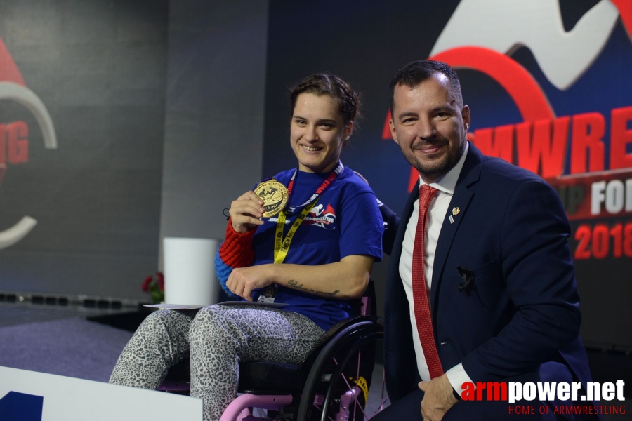 Disabled World Cup 2018 - day2 # Armwrestling # Armpower.net