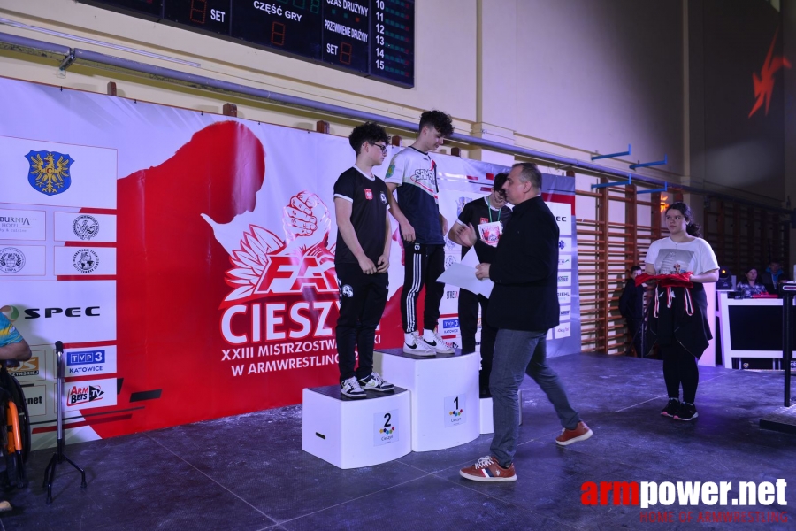 Mistrzostwa Polski 2023 - Cieszyn # Siłowanie na ręce # Armwrestling # Armpower.net