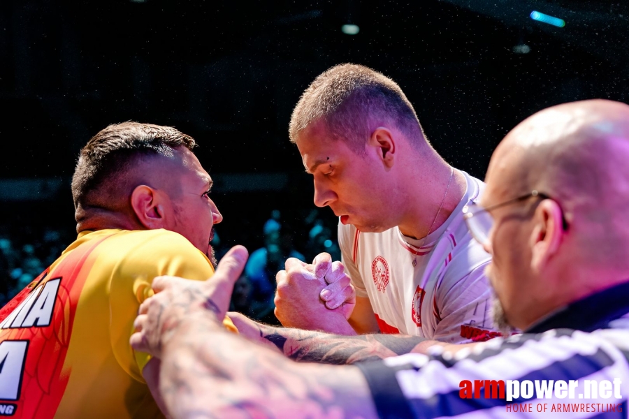 European Armwrestling Championship 2024 - left hand - day 1 # Aрмспорт # Armsport # Armpower.net