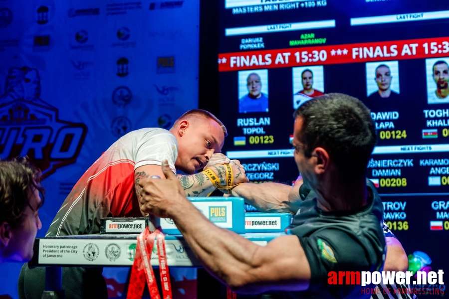 European Armwrestling Championship 2024 - right hand - day 2 # Siłowanie na ręce # Armwrestling # Armpower.net